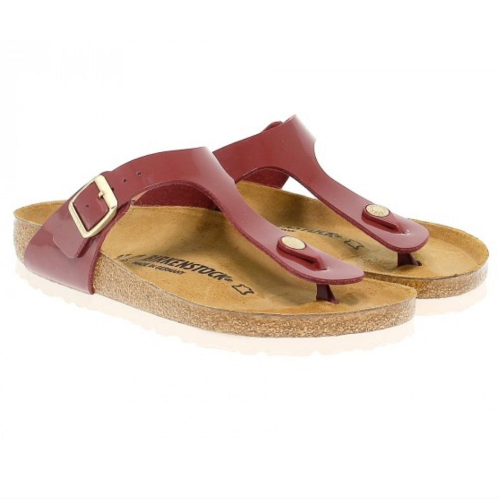 BIRKENSTOCK GIZEH SANDAL WASHED METALLIC